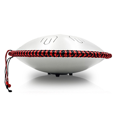 HLURU TAH9-14 SILVER - Mini Handpan Series 9 Notalı 14" Silver Taşınabilir Handpan